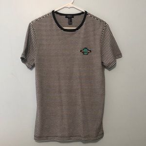 Forever 21 Black & White Striped Tee